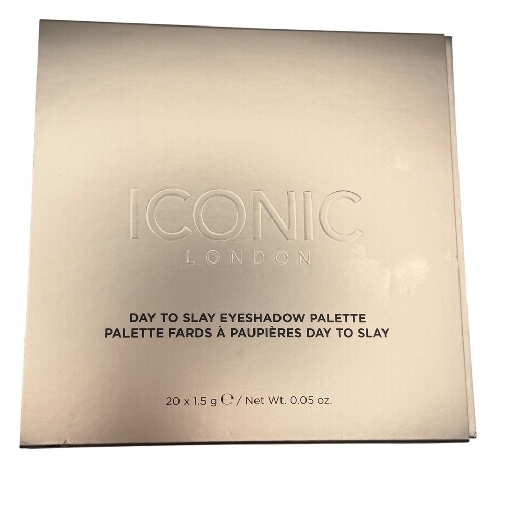 Iconic London Day to Slay Eyeshadow Palette 20‎ Shades Matte Shimmer Glitter New
